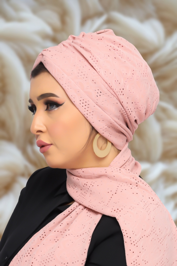Turban  & Scarf Crocs one piece cotton - Smile Turbans - 1319