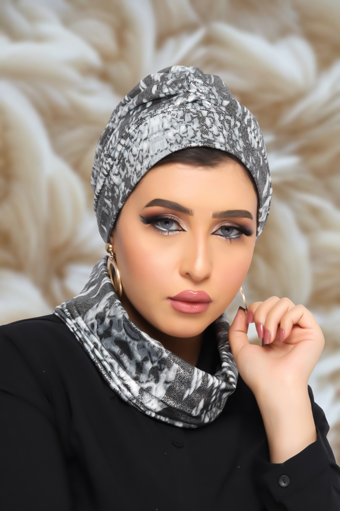 Turban  & Scarf Scotch disco - Smile Turbans - 1321