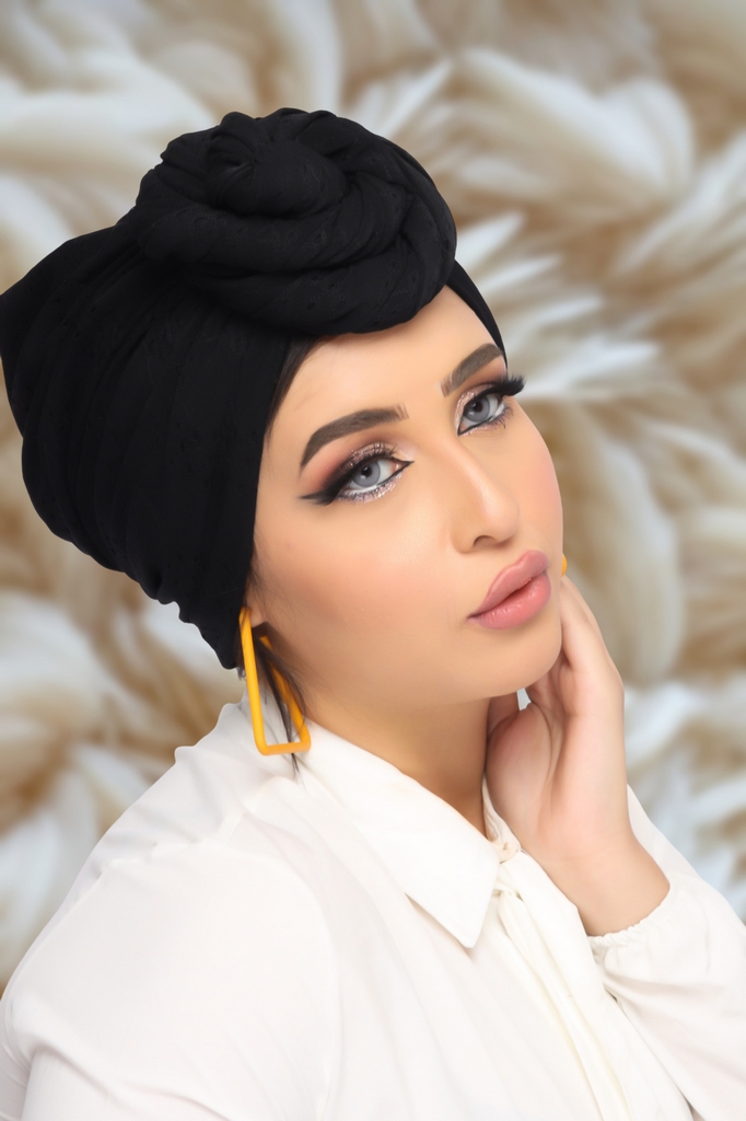 Turban  & Scarf Multi-way cotton - Smile Turbans - 1329