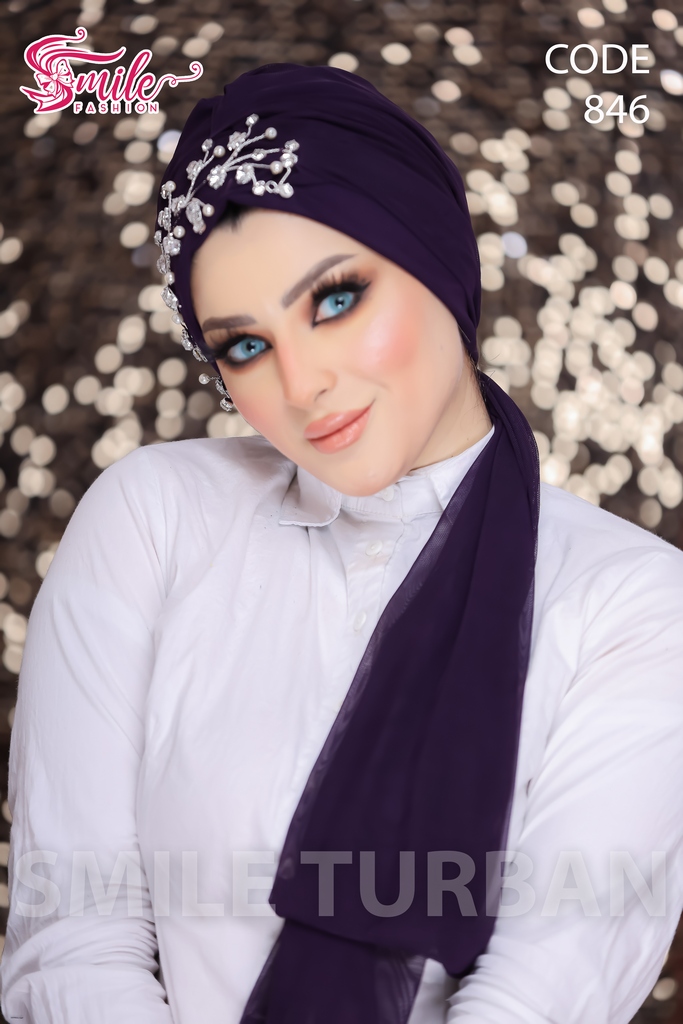 turban Multi-way Tulle Material - Smile Turbans - 1333