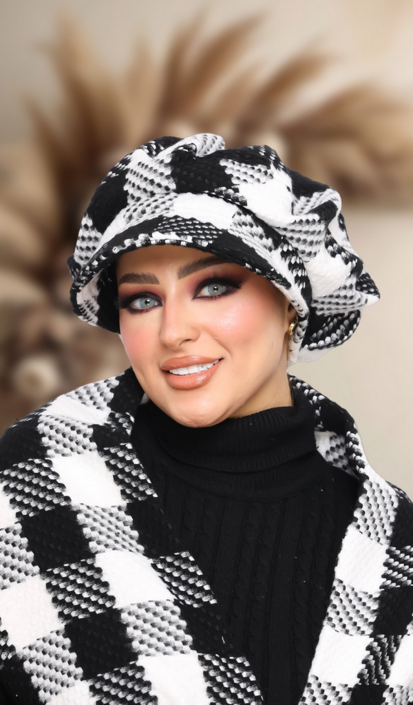 Turban  & Scarf Beret Gogh - Smile Turbans - 1371