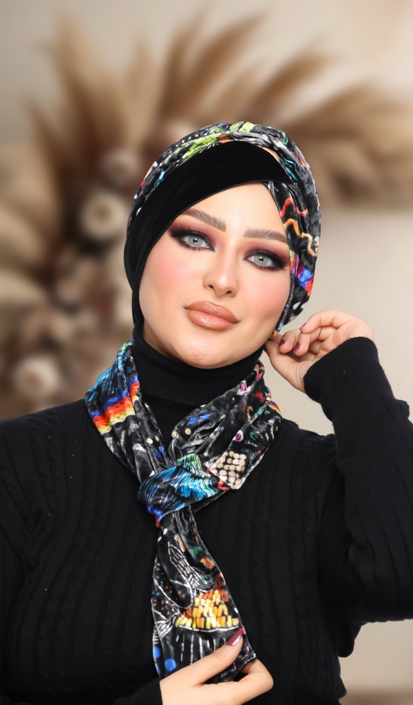 Turban  & Scarf IceCap  Gogh - Smile Turbans - 1395