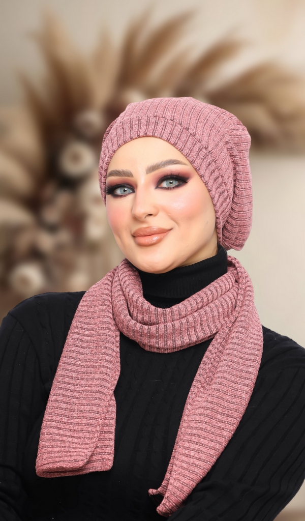 IceCap  & Scarf IceCap  Rib - Smile Turbans - 1396