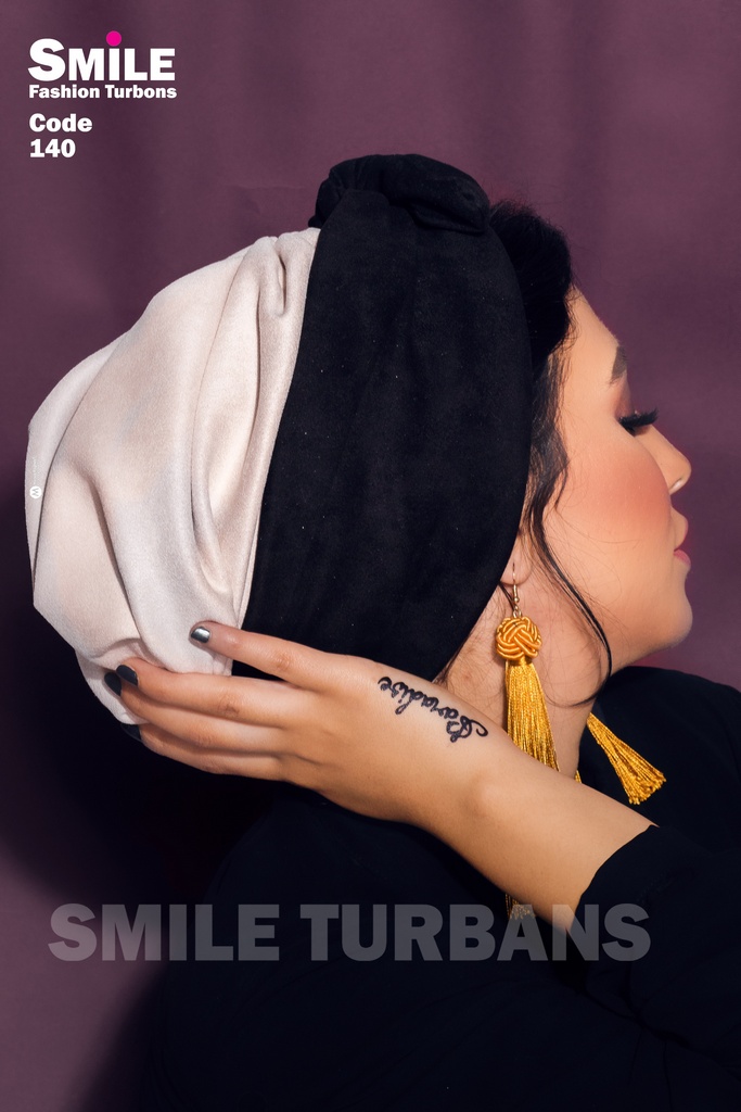 Turban Multi-way suede - Smile Turbans - 140