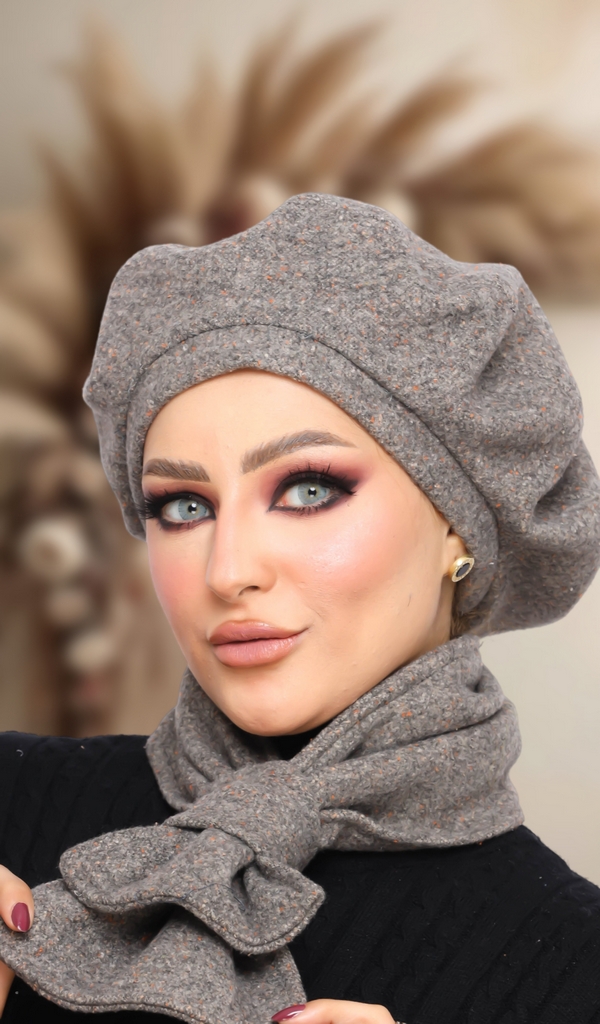Beret & Scarf Beret Gogh - Smile Turbans - 1405