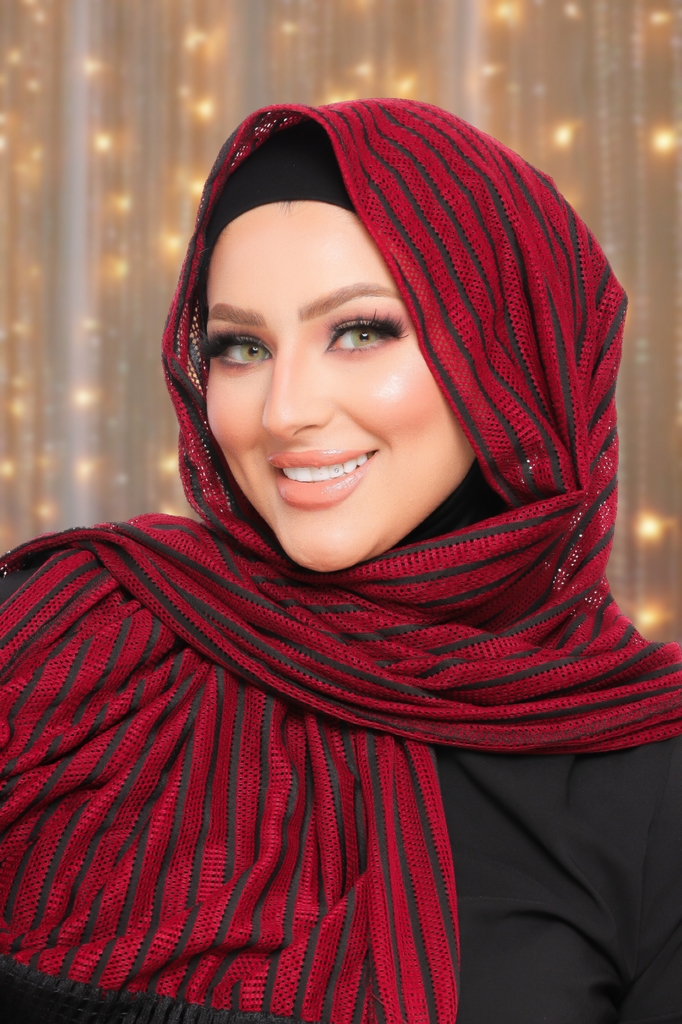 Hijab Ready-made hijab without pins kink - Smile Turbans - 1479