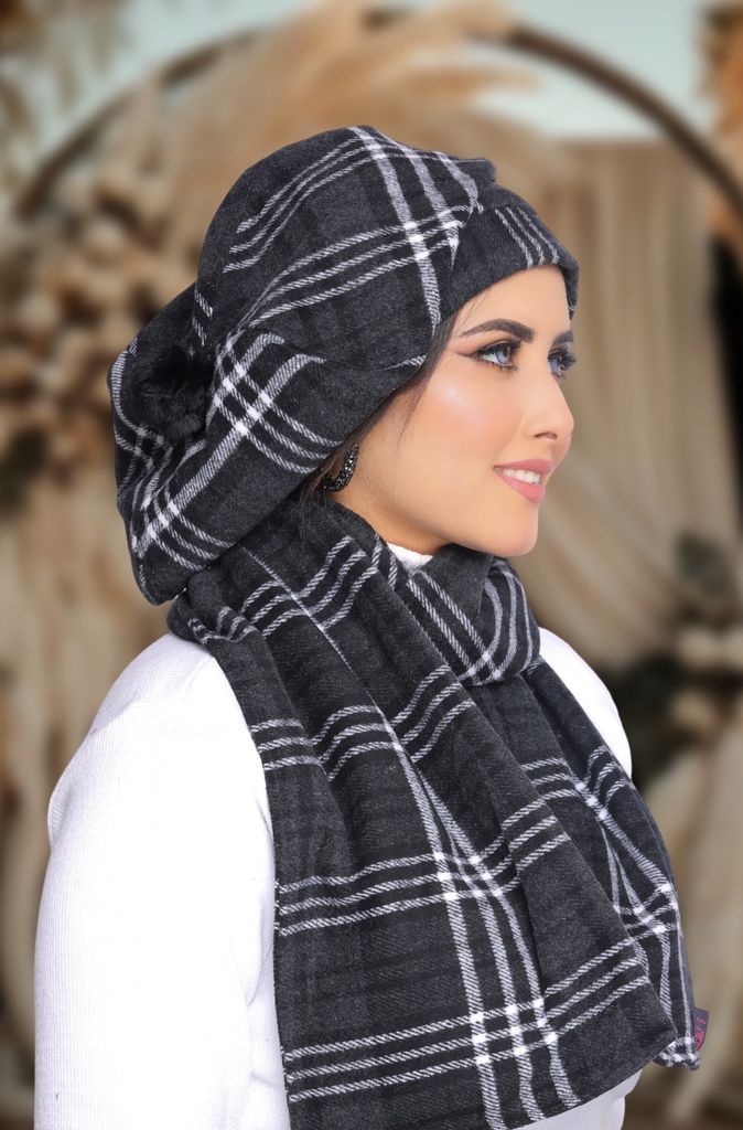 IceCap  & Scarf IceCap  Gogh - Smile Turbans - 1629