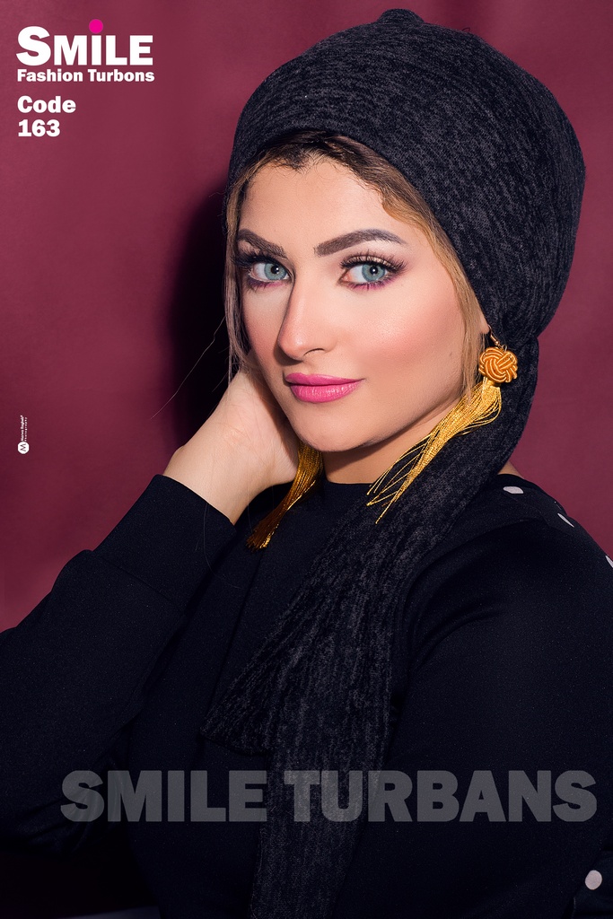 Turban tie wool - Smile Turbans - 163