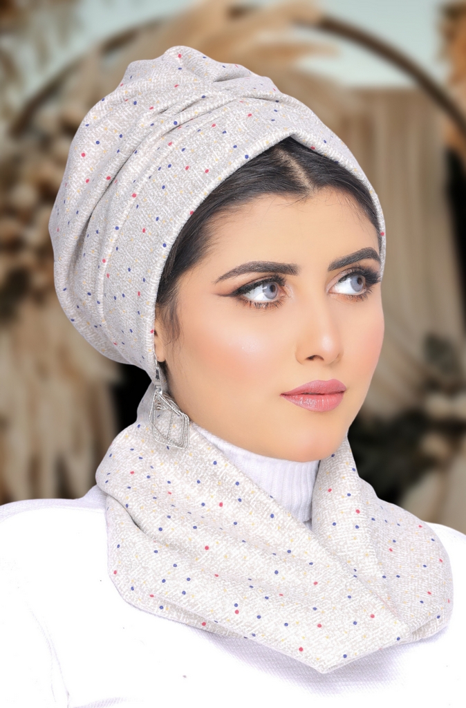 Turban  & Scarf Darby Gogh - Smile Turbans - 1641