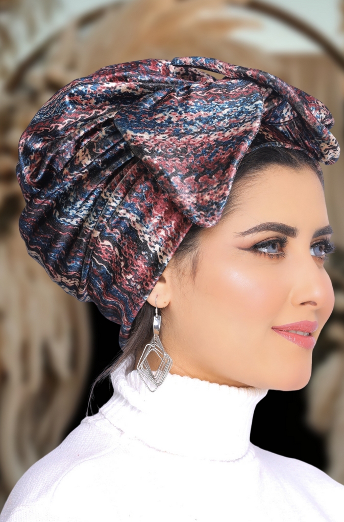 Turban Wire velvet - Smile Turbans - 1645