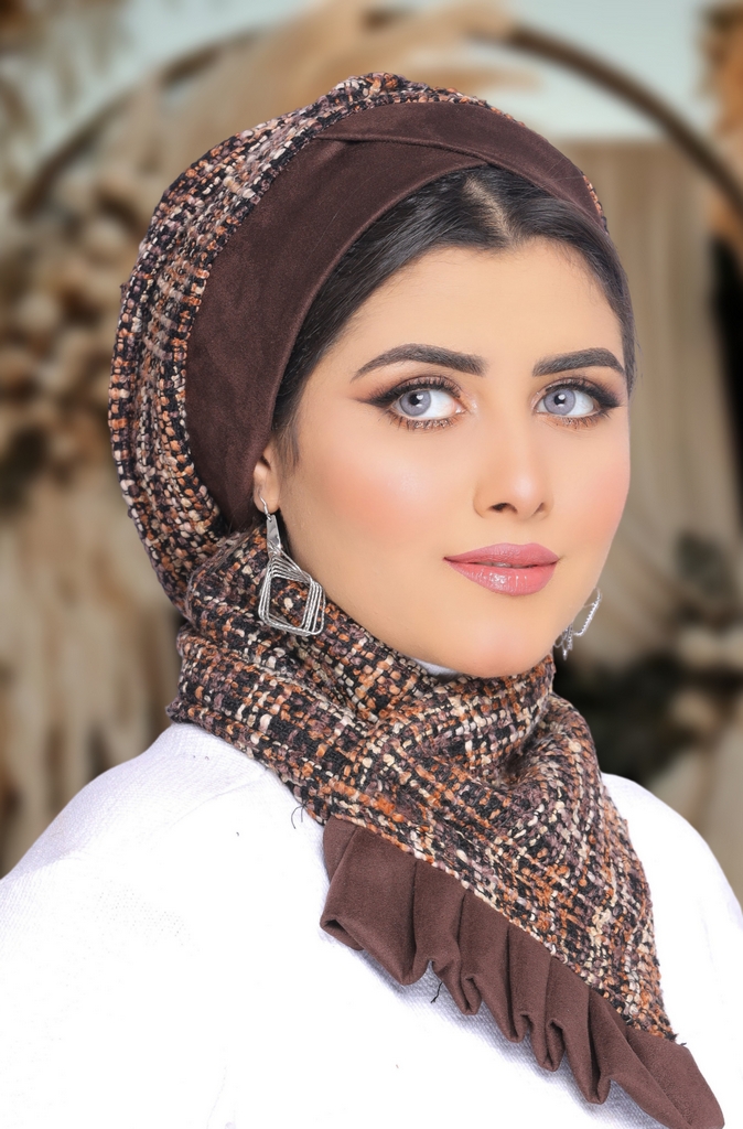 Turban  & Scarf Crocs one piece knitwear - Smile Turbans - 1652