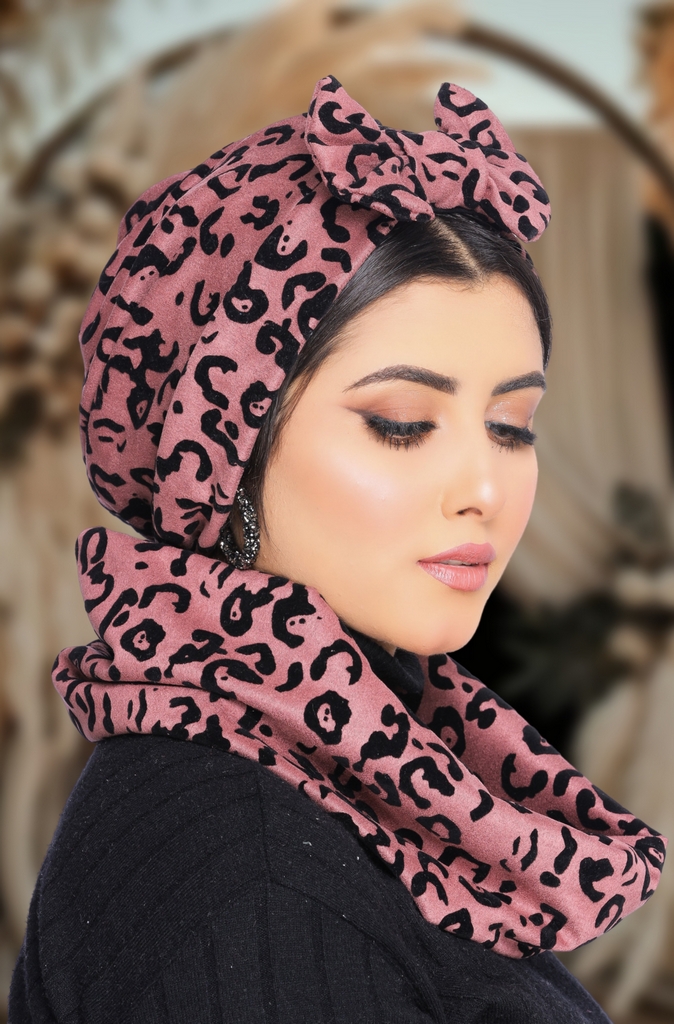Turban  & Scarf Crocs one piece Rosaline material - Smile Turbans - 1655