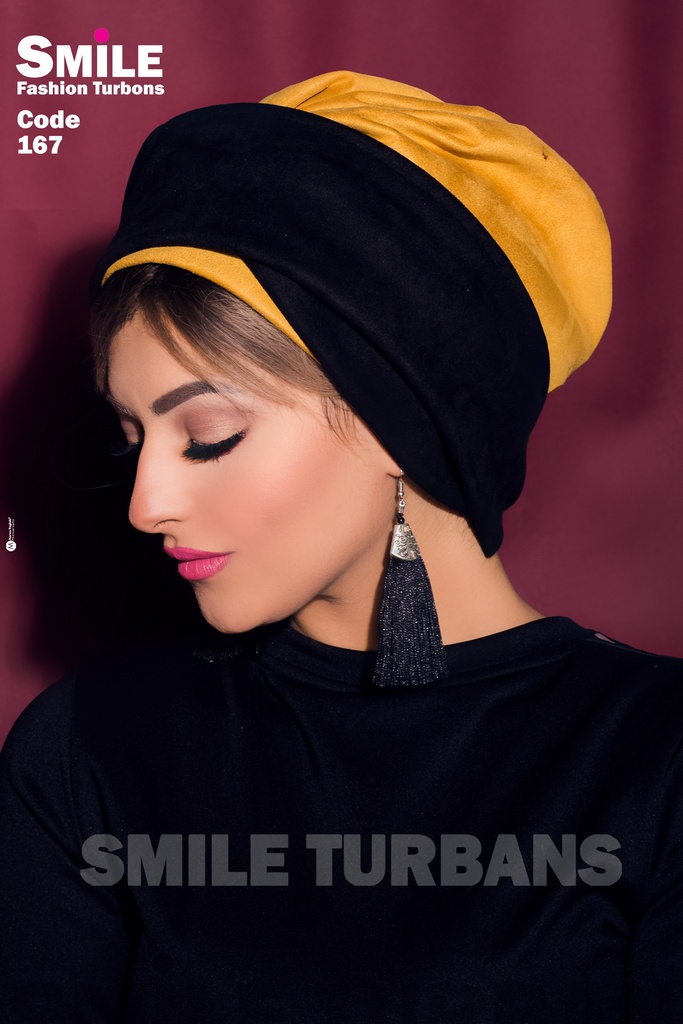 Turban Multi-way suede - Smile Turbans - 167