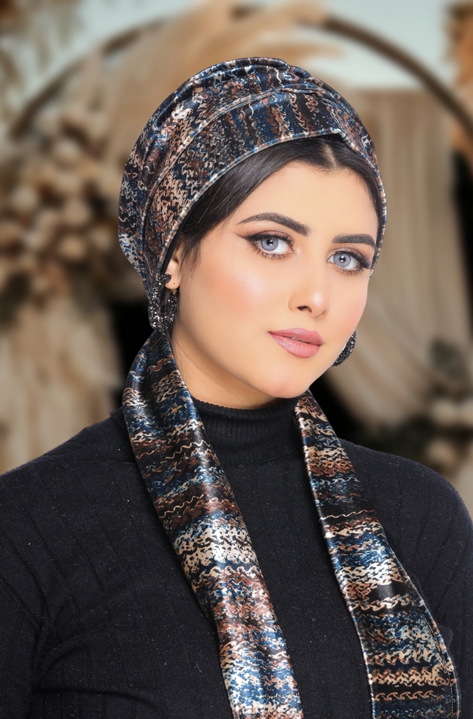 Turban Multi-way velvet - Smile Turbans - 1680