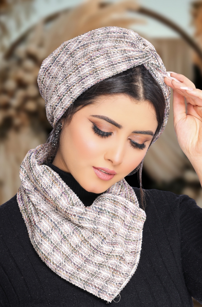 Turban  & Scarf Cross Jakar - Smile Turbans - 1688