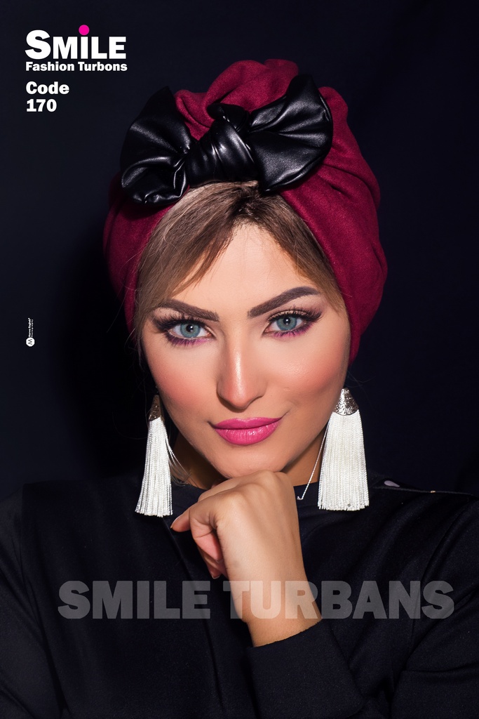 Turban Bow suede - Smile Turbans - 170