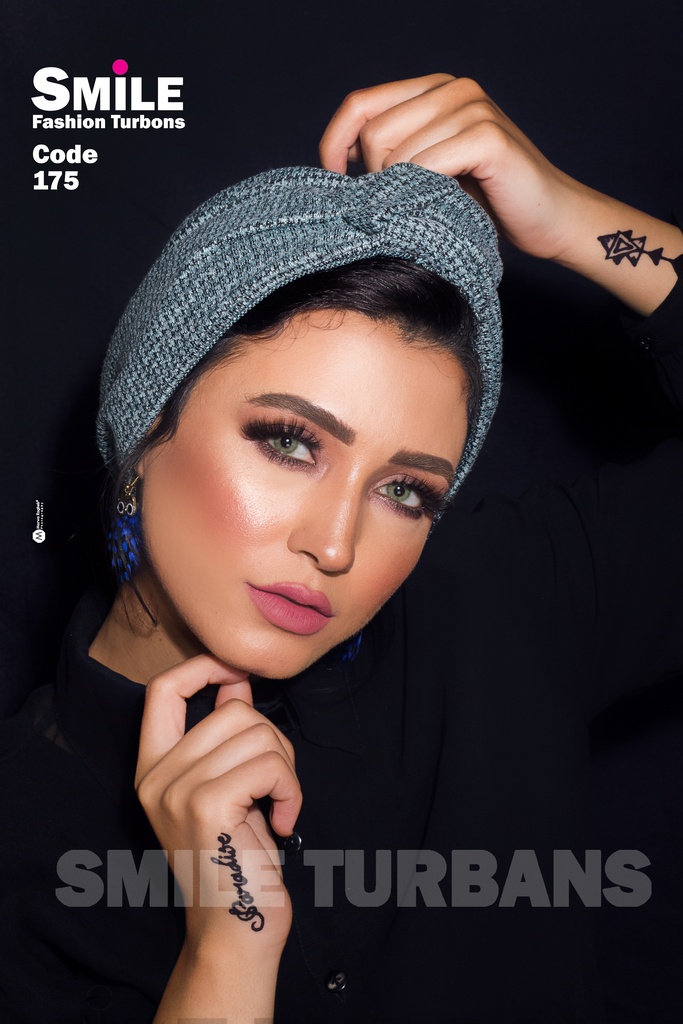 Turban Artichoke one piece wool - Smile Turbans - 175