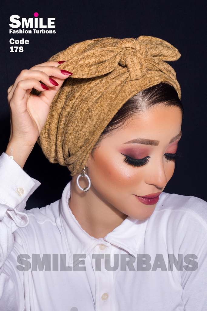 Turban Multi-way wool - Smile Turbans - 178