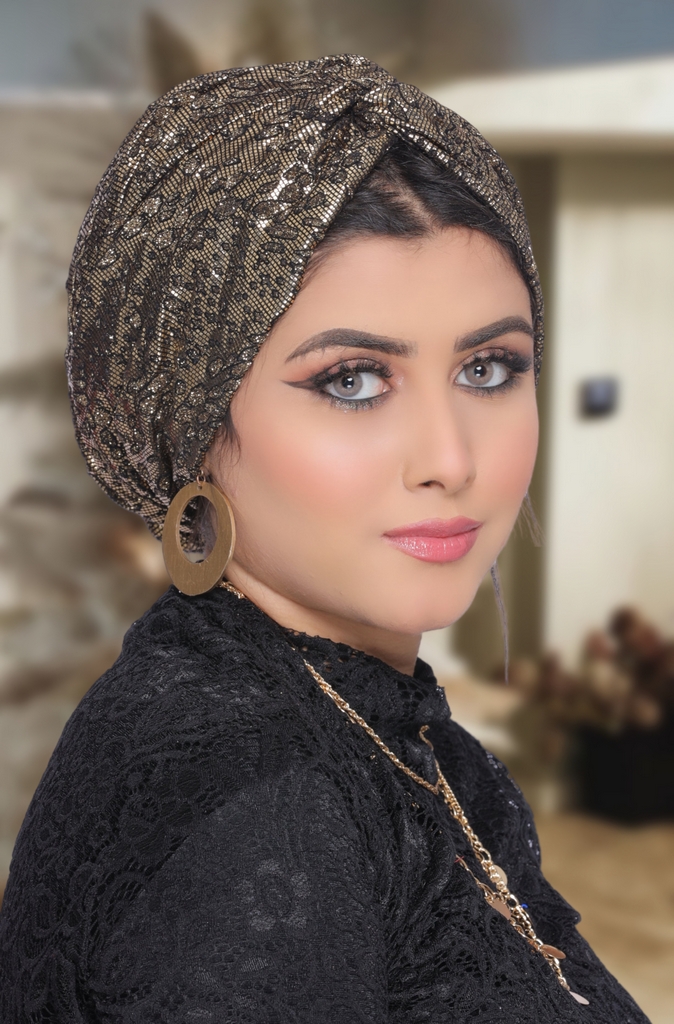 Turban Drape one piece Joubert - Smile Turbans - 1784