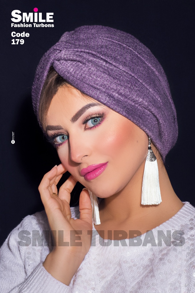 Turban Crocs one piece wool - Smile Turbans - 179