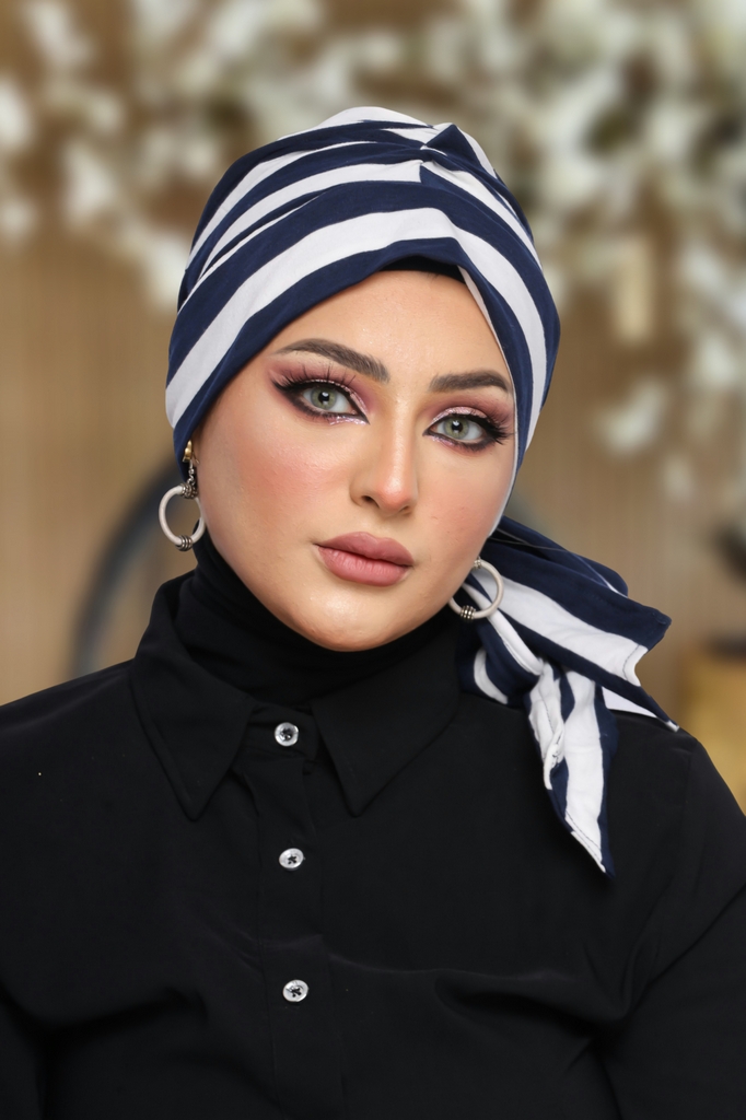 Turban Multi-way  cotton material - Smile Turbans - 1808