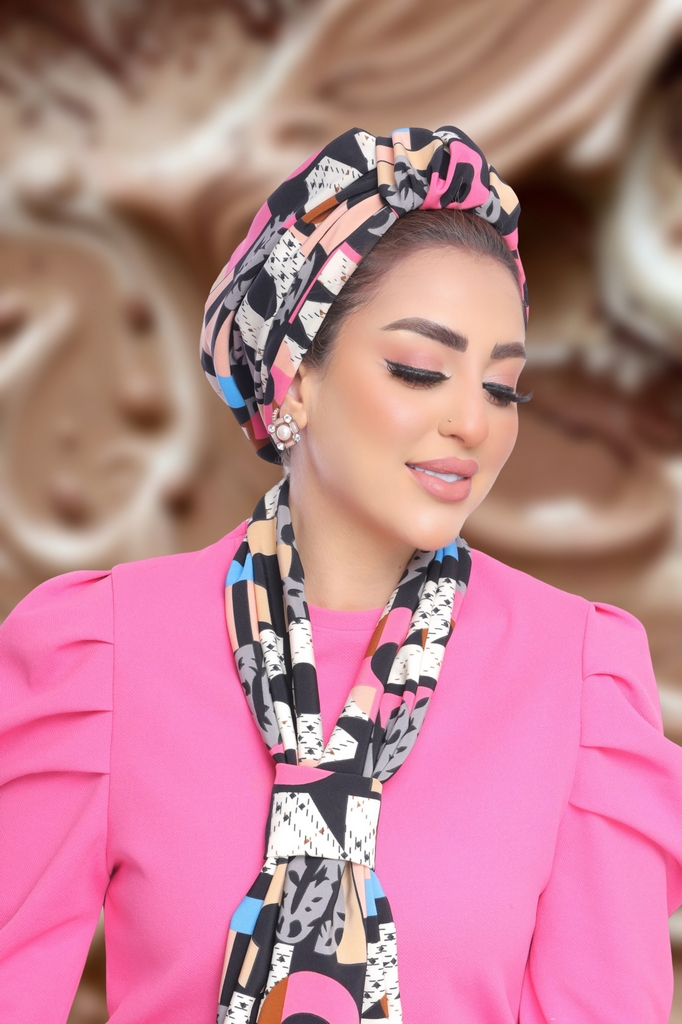 Turban  & Scarf Crown SPH - Smile Turbans - 1858