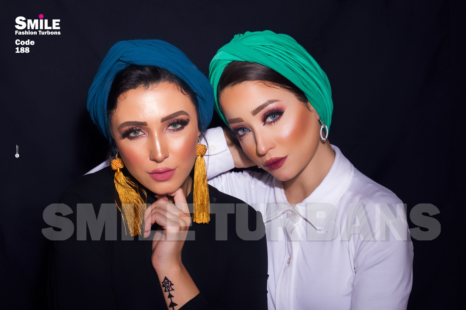 Turban Multi-way crepe - Smile Turbans - 188