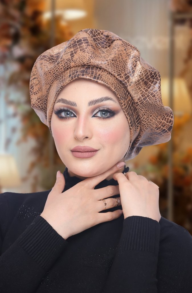beret Beret leather - Smile Turbans - 1901