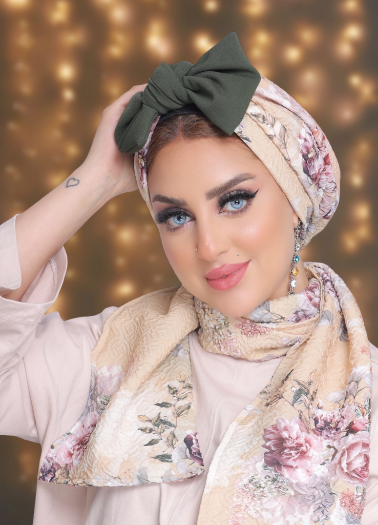 Turban  & Scarf Tied bow crochet - Smile Turbans - 2018
