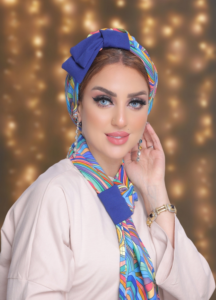 Turban  & Scarf Half a bow, one piece soft - Smile Turbans - 2022