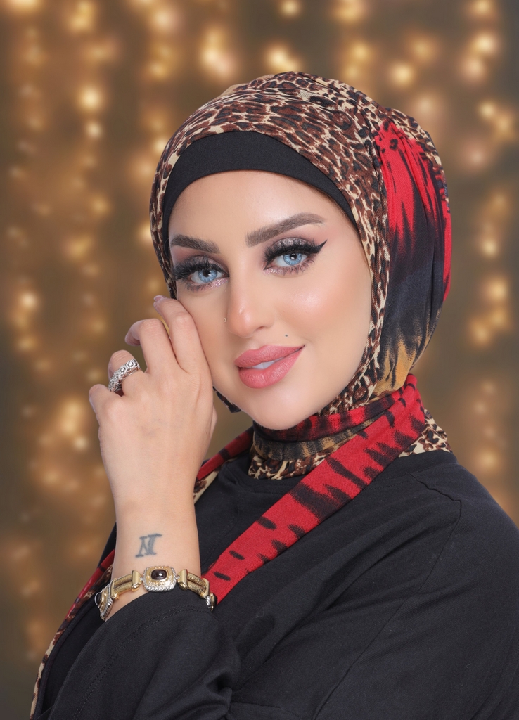 Hijab Ready-made hijab without pins tulle - Smile Turbans - 2046