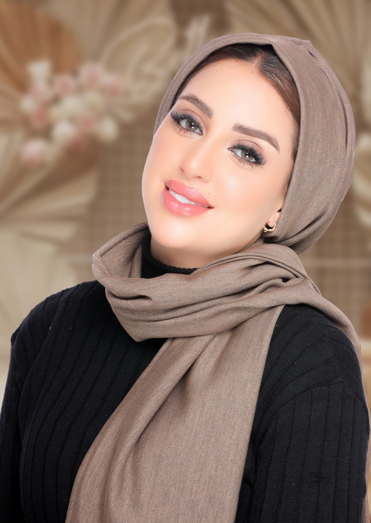 Turban  & Scarf open scarf suede - Smile Turbans - 2136