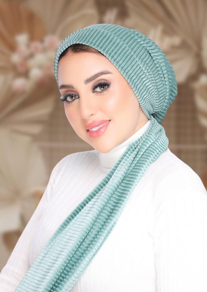 Turban tie velvet - Smile Turbans - 2147