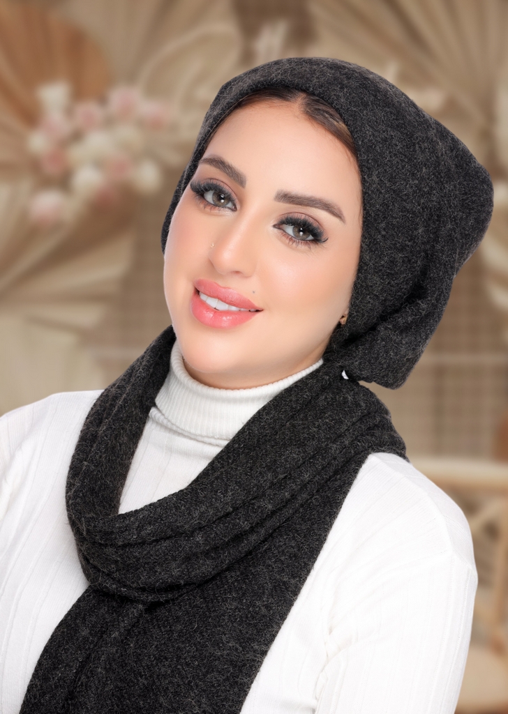 IceCap  & Scarf open scarf wool - Smile Turbans - 2148