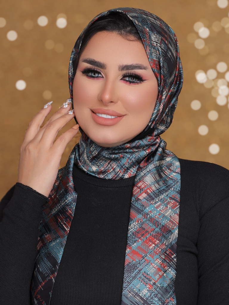 Hijab Ready-made hijab without pins satin - Smile Turbans - 2161