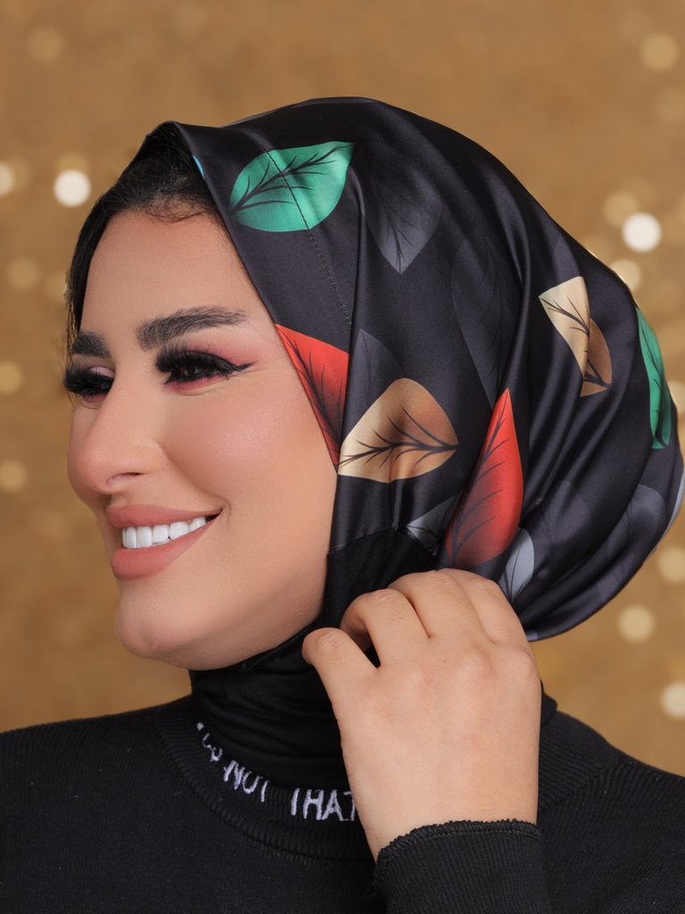 Hijab Ready-made hijab without pins satin - Smile Turbans - 2162