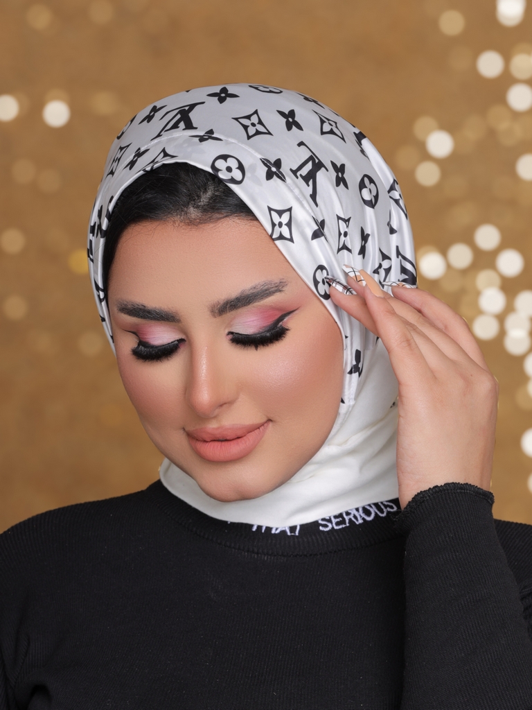 Hijab Ready-made hijab without pins satin - Smile Turbans - 2167