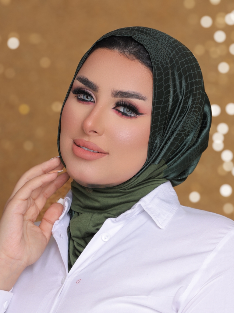 Hijab Ready-made hijab without pins satin - Smile Turbans - 2175