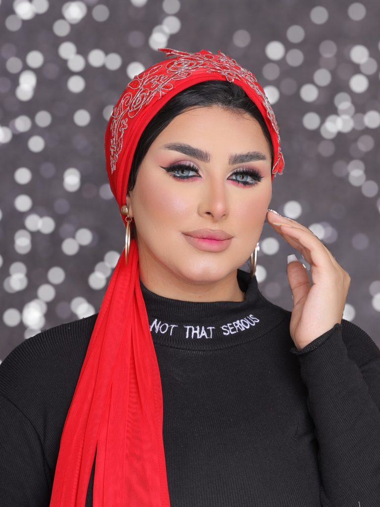 Turban tie tulle - Smile Turbans - 2183