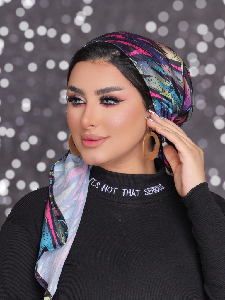turban tie satin - Smile Turbans - 2198