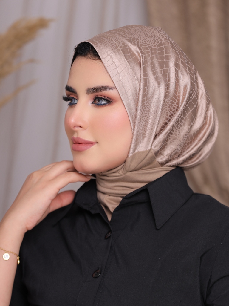 Hijab Ready-made hijab without pins satin - Smile Turbans - 2215