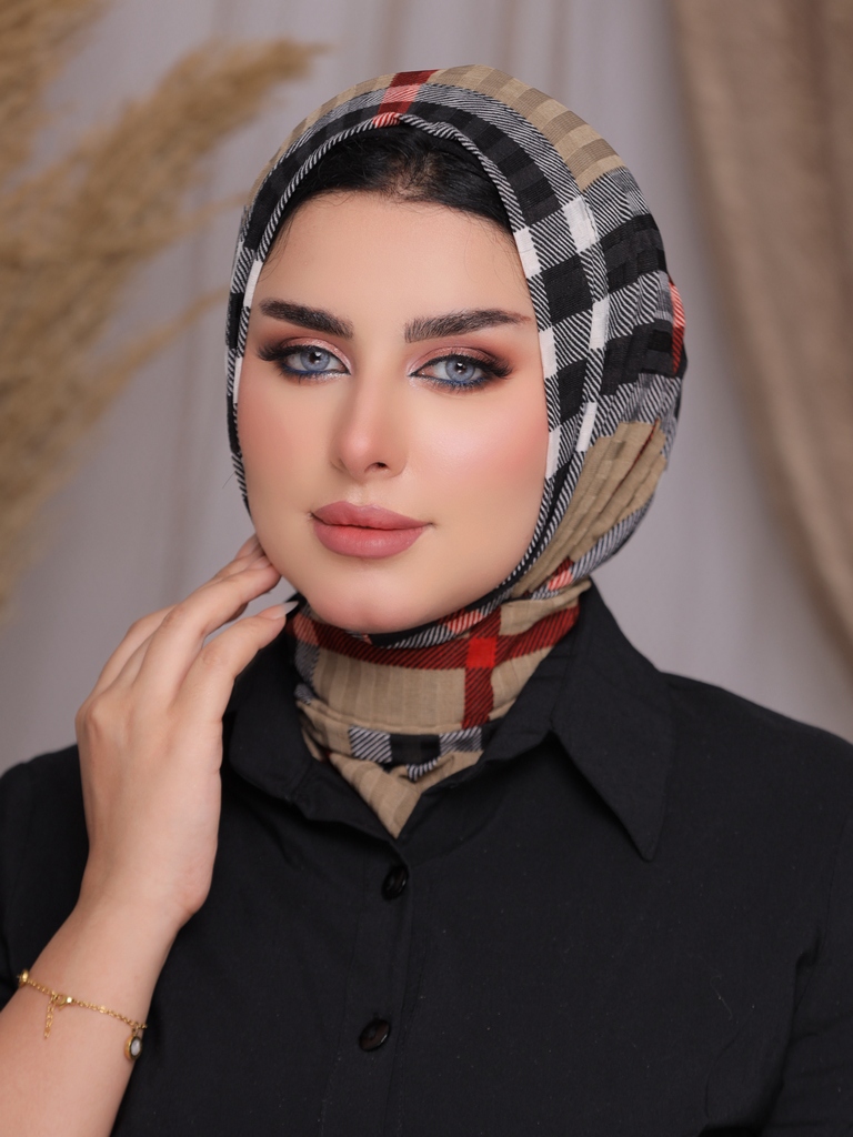 Hijab Ready-made hijab without pins koresha - Smile Turbans - 2224