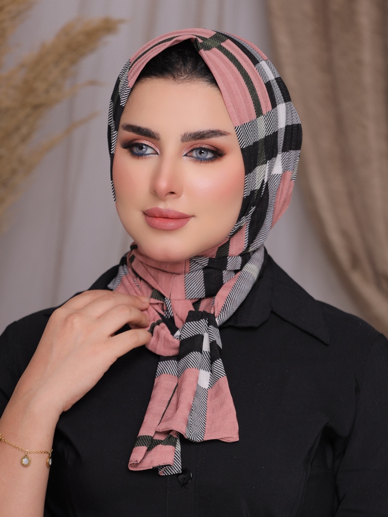 Hijab Ready-made hijab without pins koresha - Smile Turbans - 2225