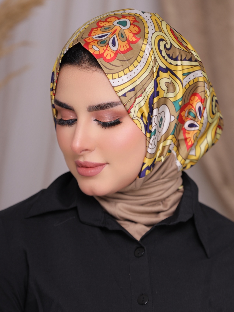 Hijab Ready-made hijab without pins satin - Smile Turbans - 2230