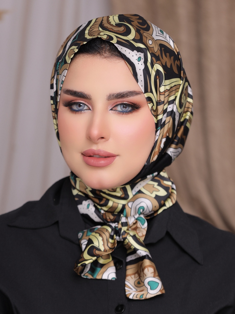 Hijab Ready-made hijab without pins satin - Smile Turbans - 2231