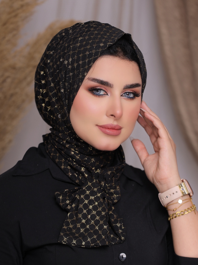 Hijab Ready-made hijab without pins swarovski - Smile Turbans - 2236