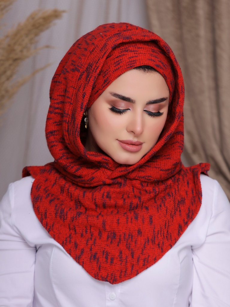 Hijab Ready-made hijab without pins knitwear - Smile Turbans - 2248