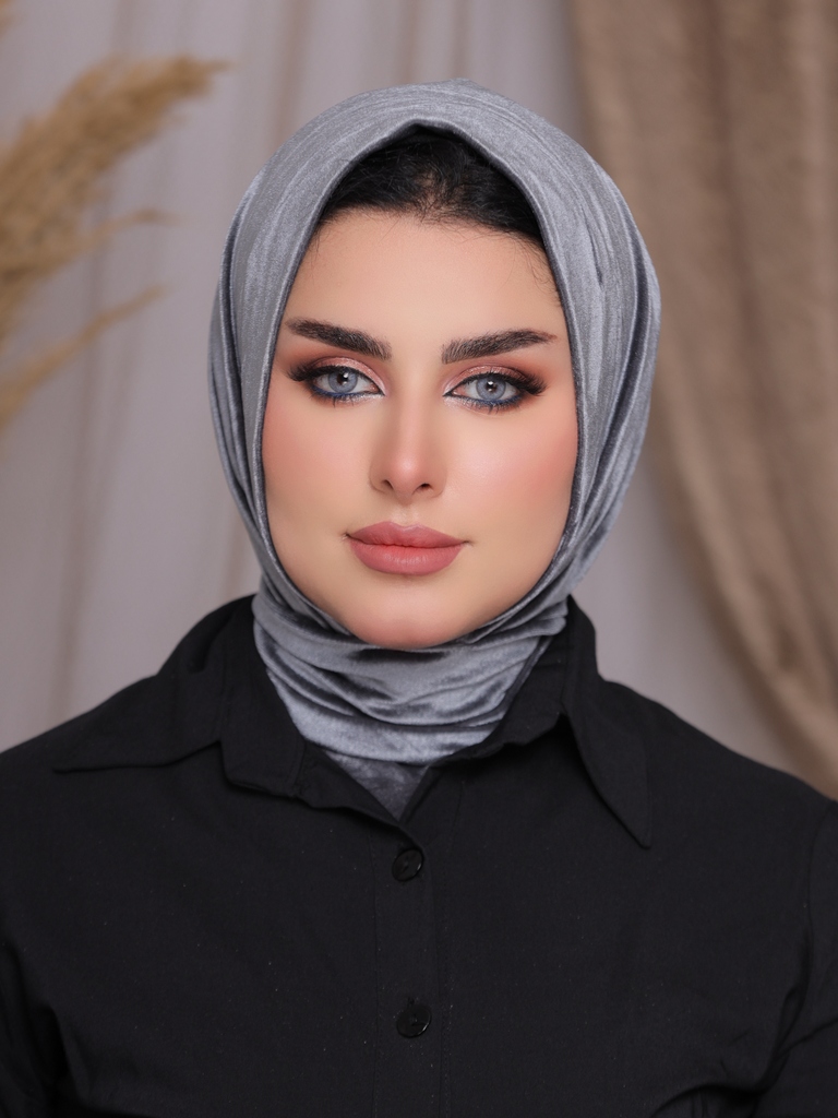 Hijab Ready-made hijab without pins velvet - Smile Turbans - 2266