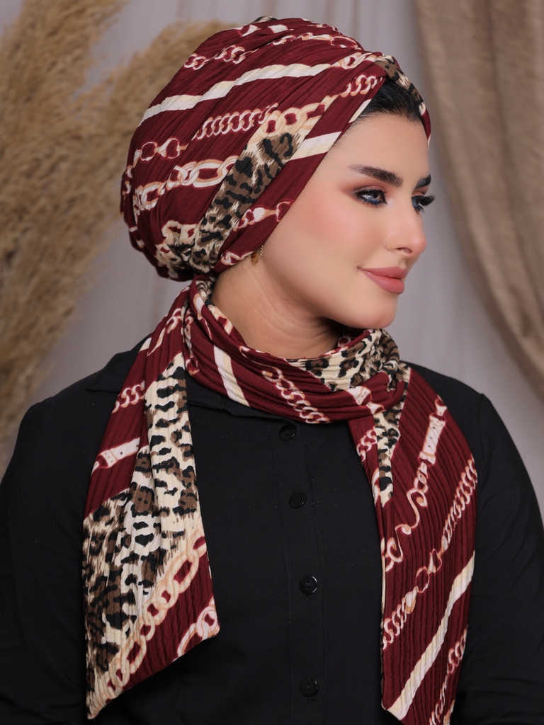 Turban  & Scarf Crocs Bliss - Smile Turbans - 2283