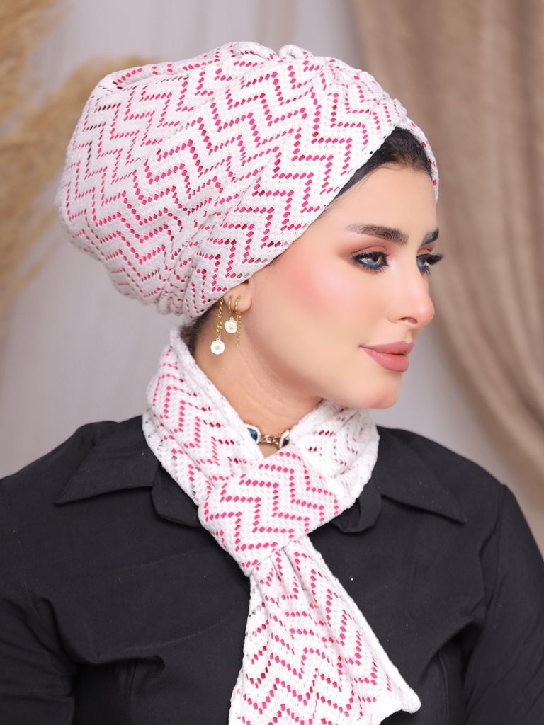 Turban  & Scarf Crocs kink - Smile Turbans - 2299